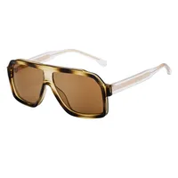 Square Vacation Simple Style Solid Color Pc Full Frame Men's Sunglasses sku image 3