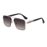Square Modern Style Geometric Pc Full Frame Men's Sunglasses sku image 3
