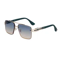 Square Modern Style Geometric Pc Full Frame Men's Sunglasses sku image 7