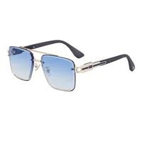 Square Modern Style Geometric Pc Full Frame Men's Sunglasses sku image 5