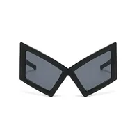 Espejo De Forma Especial Hip Hop Exagerado Estilo De Moda Geométrico C.A. Fotograma Completo Gafas De Sol Mujer main image 4