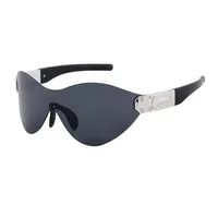 Square Vacation Color Block Pc Frameless Women's Sunglasses main image 5