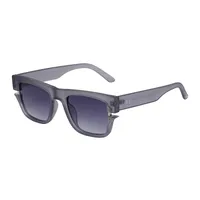 Square Vacation Solid Color Tac Gradient Tinted Lenses Full Frame Men's Sunglasses sku image 2