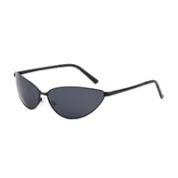 Oval Frame Simple Style Oval Color Block Pc Full Frame Women's Sunglasses main image 4