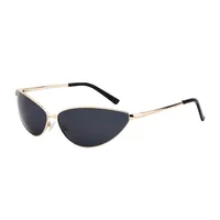 Oval Frame Simple Style Oval Color Block Pc Full Frame Women's Sunglasses main image 5