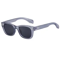Square Vacation Solid Color Tac Full Frame Men's Sunglasses sku image 6