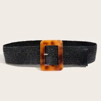 Femmes Style Ethnique Bohémien Style Simple Pp Herbe Pp Herbe Tissé Ceintures main image 3