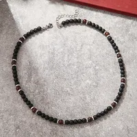 Round Hip-Hop Wood Necklace Wholesale sku image 3