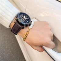 Entreprise Hip Hop Acier Inoxydable 304 Couleur Unie Hommes Bracelets Collier main image 9