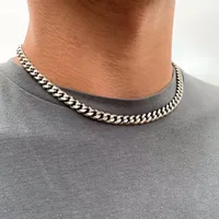 Business Hip-Hop 304 Stainless Steel Solid Color Men's Bracelets Necklace main image 10