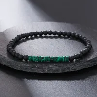 Round Hip-Hop Vintage Style Wood Bracelets Wholesale sku image 8