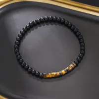 Round Hip-Hop Vintage Style Wood Bracelets Wholesale sku image 13
