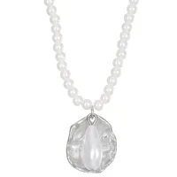 Estilo Marino Acero Inoxidable 304 Aleación Concha Estrella De Mar Concha Mujeres Conjunto De Joyas main image 5