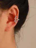 1 Piece Snake Retro Classic Style Copper Plating Ear Cuffs sku image 9