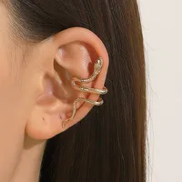 1 Piece Snake Retro Classic Style Copper Plating Ear Cuffs sku image 19