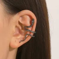 1 Piece Snake Retro Classic Style Copper Plating Ear Cuffs sku image 21