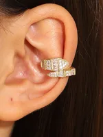 1 Piece Snake Retro Classic Style Copper Plating Ear Cuffs sku image 23