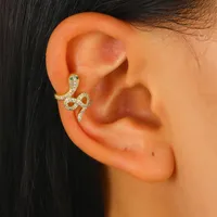 1 Piece Snake Retro Classic Style Copper Plating Ear Cuffs sku image 12