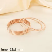 Color Sólido Formal Acero Inoxidable Brazalete Al Mayoreo sku image 57