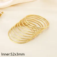 Color Sólido Formal Acero Inoxidable Brazalete Al Mayoreo sku image 65