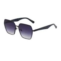 Carré Style Vintage Style Classique Géométrique Pc Plein Cadre Femmes De Lunettes De Soleil main image 4