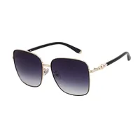 Carré Style Vintage Style Classique Géométrique Pc Plein Cadre Femmes De Lunettes De Soleil main image 5