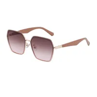 Square Vintage Style Classic Style Geometric Pc Full Frame Women's Sunglasses sku image 3