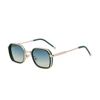 Square Retro Classic Style Geometric Pc Full Frame Men's Sunglasses sku image 6