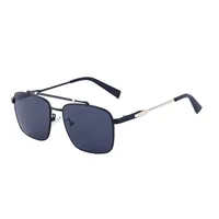 Square Vacation Classic Style Solid Color Pc Full Frame Men's Sunglasses main image 4