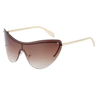 Square Vacation Solid Color Pc Frameless Men's Sunglasses main image 5