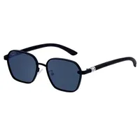 Square Vacation Classic Style Solid Color Pc Full Frame Men's Sunglasses sku image 4