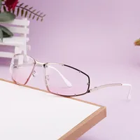 Square Vacation Solid Color Tinted Lenses Full Frame Men's Sunglasses main image 2