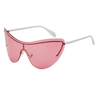 Square Vacation Solid Color Pc Frameless Men's Sunglasses sku image 4