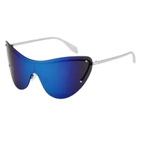 Square Vacation Solid Color Pc Frameless Men's Sunglasses sku image 5