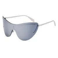Square Vacation Solid Color Pc Frameless Men's Sunglasses sku image 6