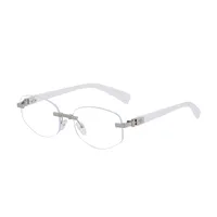 Square Roman Style Solid Color Pc Frameless Men's Sunglasses sku image 9