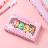 1 Set Cartoon Learning Tpr Preppy Style Eraser sku image 6