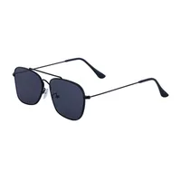Square Elegant Business Basic Solid Color Pc Full Frame Men's Sunglasses main image 4