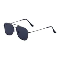Square Elegant Business Basic Solid Color Pc Full Frame Men's Sunglasses main image 5