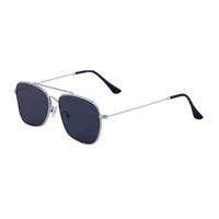 Square Elegant Business Basic Solid Color Pc Full Frame Men's Sunglasses sku image 3