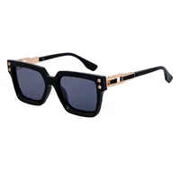 Square Elegant Simple Style Solid Color Pc Full Frame Women's Sunglasses main image 4