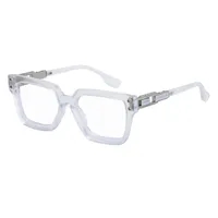 Square Elegant Simple Style Solid Color Pc Full Frame Women's Sunglasses sku image 8
