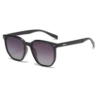 Square Simple Style Streetwear Solid Color Tac Full Frame Women's Sunglasses sku image 4