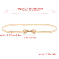 Women's Vintage Style Lady Simple Style Alloy Alloy Chain Belts main image 2