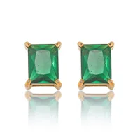 1 Paire Géométrique Style Classique Acier Inoxydable 304 Boucles D'Oreilles main image 5