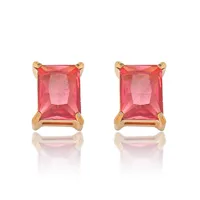 1 Paire Géométrique Style Classique Acier Inoxydable 304 Boucles D'Oreilles main image 6