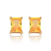 1 Pair Geometric Classic Style 304 Stainless Steel Ear Studs sku image 6