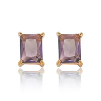 1 Pair Geometric Classic Style 304 Stainless Steel Ear Studs sku image 8