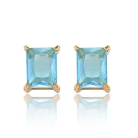 1 Pair Geometric Classic Style 304 Stainless Steel Ear Studs sku image 10