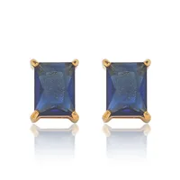 1 Pair Geometric Classic Style 304 Stainless Steel Ear Studs sku image 11